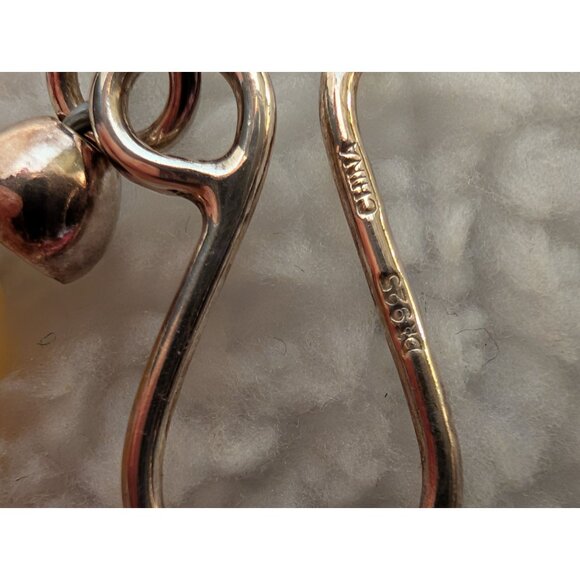 Jay King DRT MOP & Abalone Heart Reversible Necklace 925 Closure Matching Watch - Picture 7 of 16